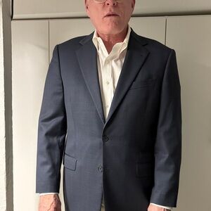 Joseph Abboud Men's Classic Navy Suit.